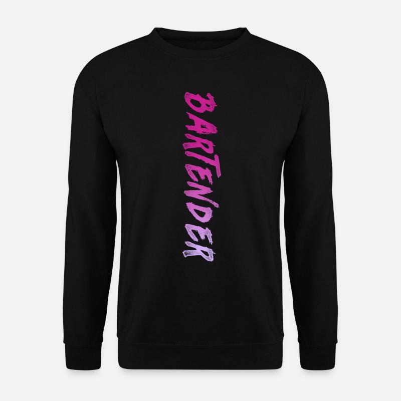 Bartender Mixologist Bartender - Unisex Pullover - Schwarz