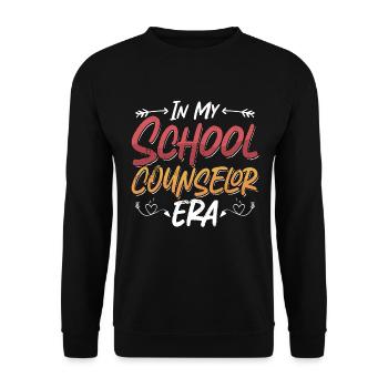 School Counselor In My School Counselor Counseling - Unisex Sweatshirt - black - Front - Alina (178cm) & Michal (187cm)