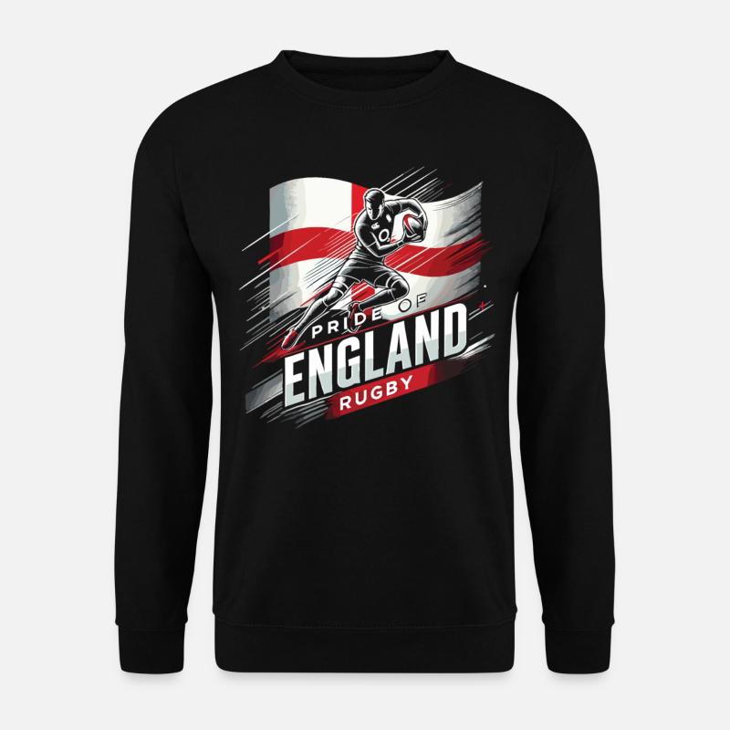 Pride of England Rugby - Unisex Pullover - Schwarz
