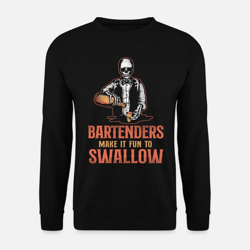 Bartender Mixologist Bartenders - Unisex Pullover - Schwarz