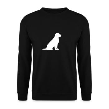 J’adore les chiens - Sweat-shirt Unisexe - noir - Devant - Alina (178cm) & Michal (187cm)