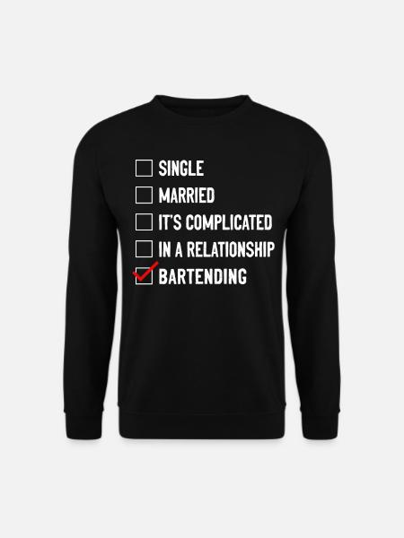 Barman Mixologue Single - Sweat-shirt Unisexe - noir