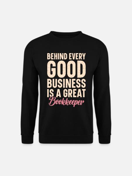 Buchhaltung Finanzbuchhalter Buchhalter Beruf - Unisex Pullover - Schwarz