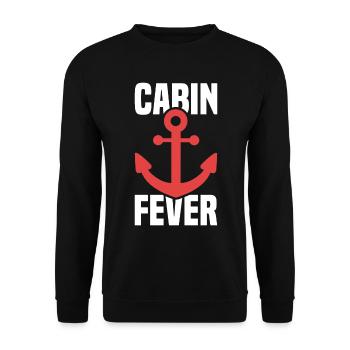 Croisière Crusader Bateau de croisière Cadeau - Sweat-shirt Unisexe - noir - Devant - Alina (178cm) & Michal (187cm)