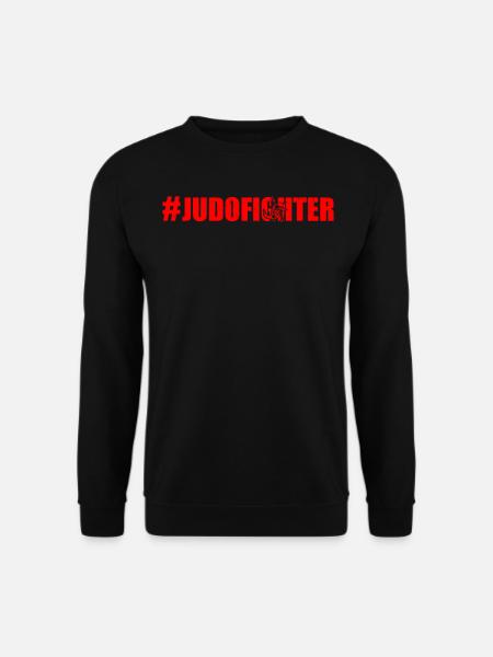 #JudoFighter - Judoka Judo Fighter Judo Martial Ar - Unisex Pullover - Schwarz
