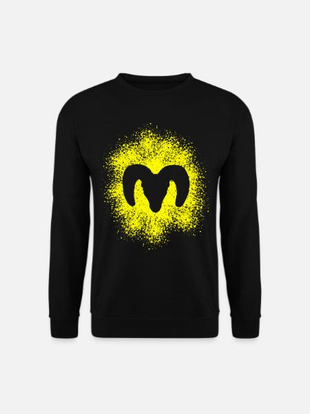 Dickhornschaf - Unisex Pullover - Schwarz