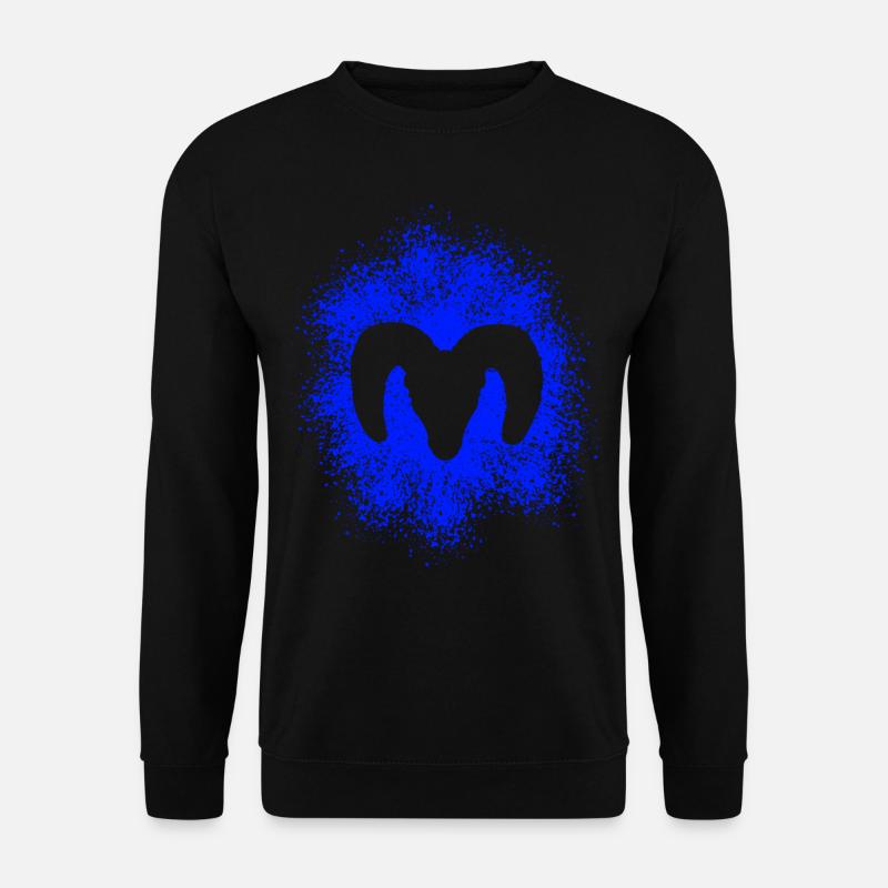 Dickhornschaf - Unisex Pullover - Schwarz