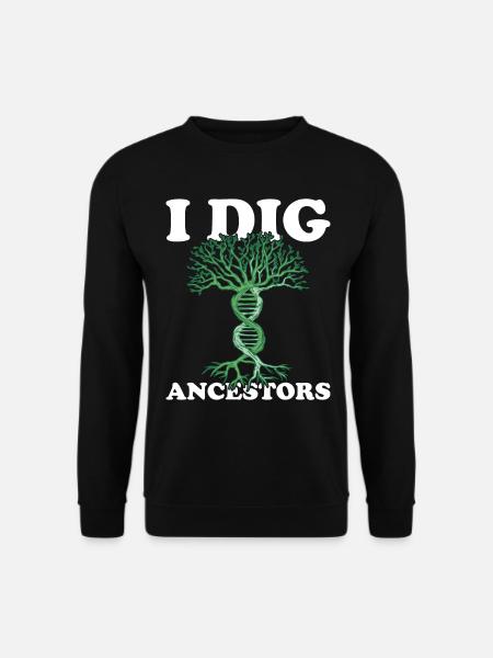 Slægtsforskning Genealologer Slægtsforskning Slægtsforskning - Unisex sweater - sort