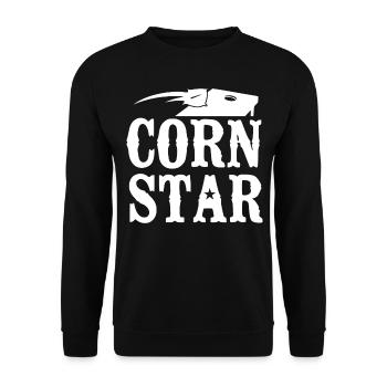 Cornhole Team Bean Bag Player - Unisex Pullover - Schwarz - Vorne - Alina (178cm) & Michal (187cm)