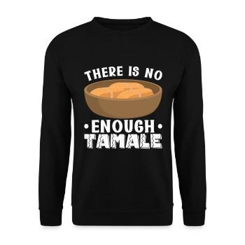 Tamale Cuisine mexicaine Tamale Lover - Sweat-shirt Unisexe - noir - Devant - Alina (178cm) & Michal (187cm)
