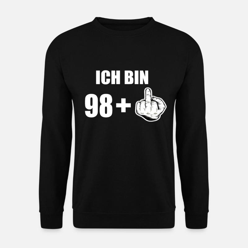 99th birthday - Unisex Sweatshirt - black