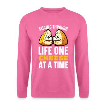Cheesemaker Dairy Cheese maker Dairy technologist Cheese - Unisex Sweatshirt - pink - Front