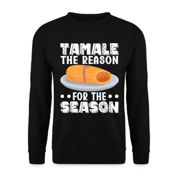 Tamale Cuisine mexicaine Tamale Lover - Sweat-shirt Unisexe - noir - Devant - Alina (178cm) & Michal (187cm)
