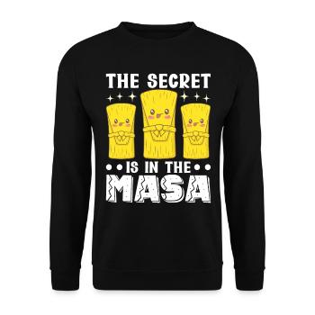 Tamale Cuisine mexicaine Tamale Lover - Sweat-shirt Unisexe - noir - Devant - Alina (178cm) & Michal (187cm)