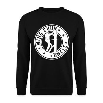 Wing Chun Oncle Wing Chun Oncle - Sweat-shirt Unisexe - noir - Devant - Alina (178cm) & Michal (187cm)