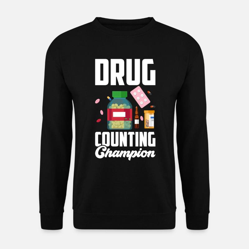 Assistant pharmaceutique Technicien en pharmacie - Sweat-shirt Unisexe - noir