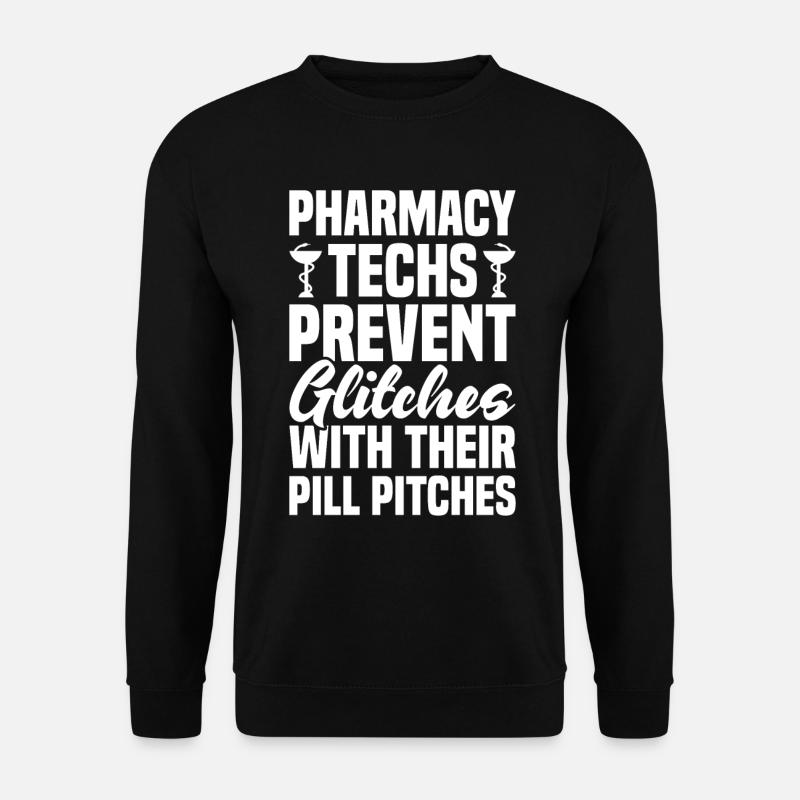 phPharmaceutical Assistant Pharmacy Technician - Unisex Sweatshirt - black