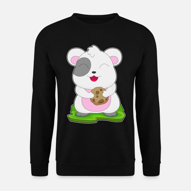 Hamster Cookie - Unisex Sweatshirt - black