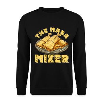 Tamale Cuisine mexicaine Tamale Lover - Sweat-shirt Unisexe - noir - Devant - Alina (178cm) & Michal (187cm)