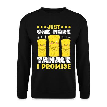 Tamale Cuisine mexicaine Tamale Lover - Sweat-shirt Unisexe - noir - Devant - Alina (178cm) & Michal (187cm)