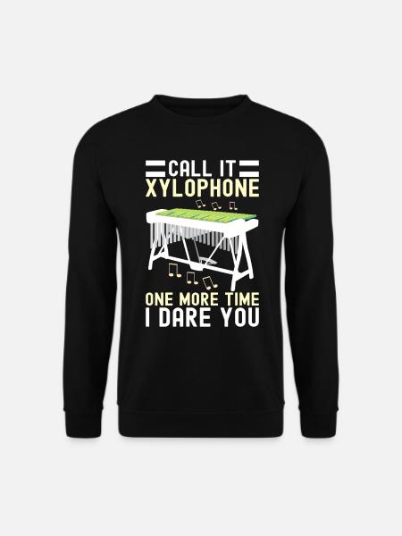 Vibraphon, vibraphonist - Unisex Sweatshirt - black