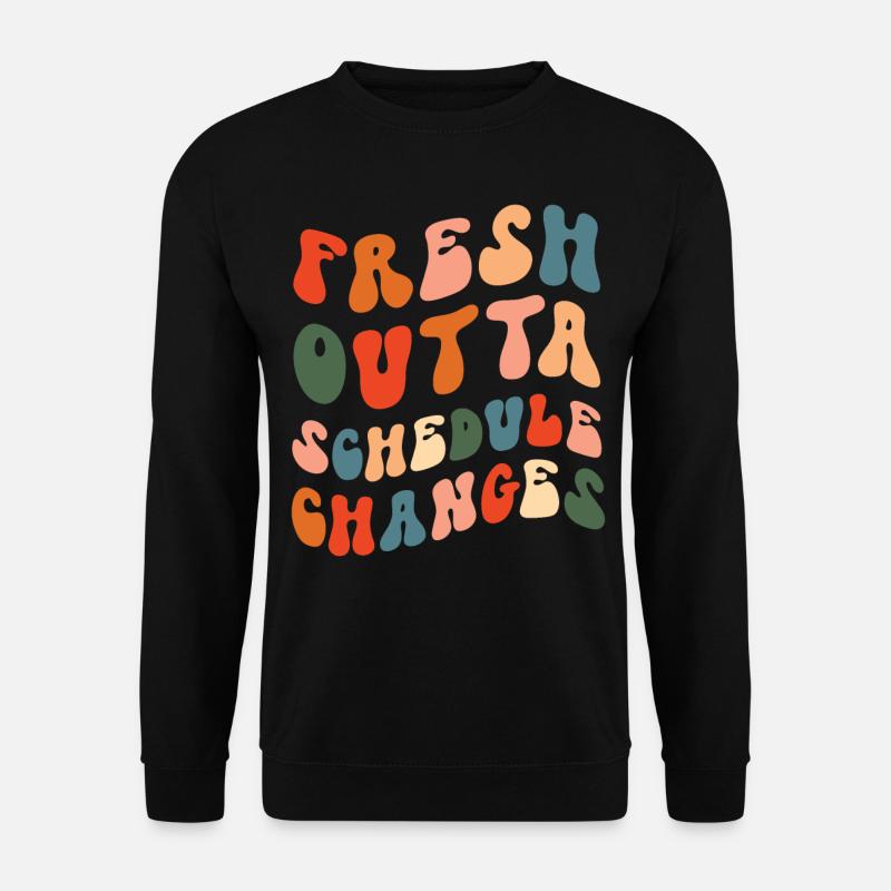 School Counselor Fresh Outta - Unisex Sweatshirt - black