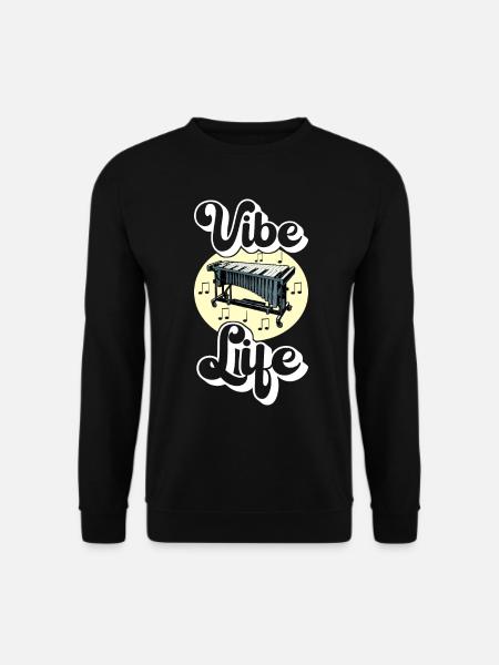 Vibraphon, vibraphonist - Unisex Sweatshirt - black