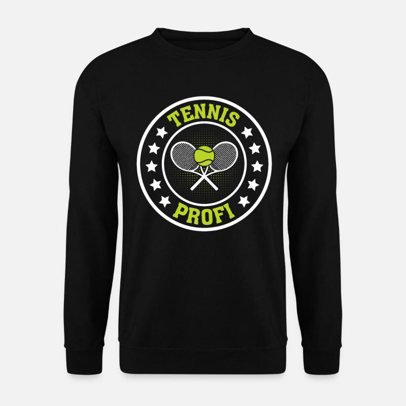 Tennis profi - Tennis Profi Tennis Player - Unisex Pullover - Schwarz