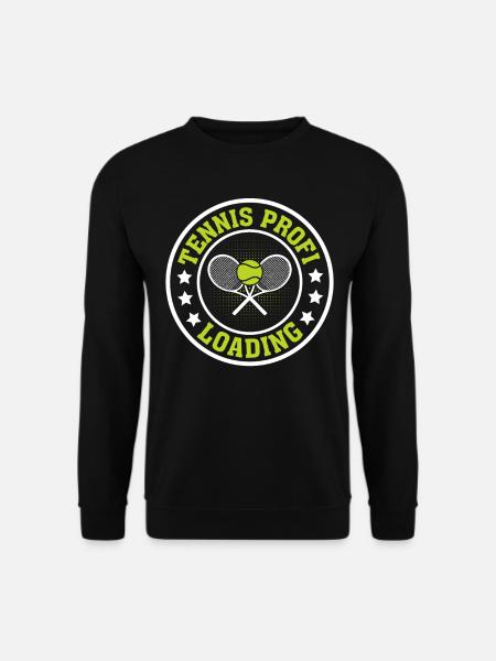 Tennis profi loading - Tennis Profi Tennis Player - Unisex Pullover - Schwarz