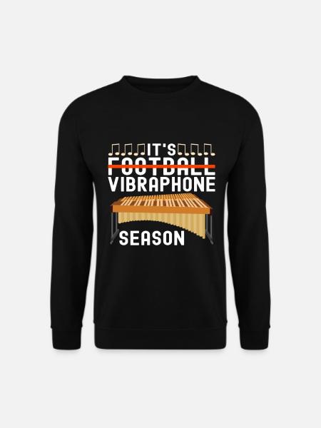 Vibraphon, vibraphonist - Unisex Sweatshirt - black