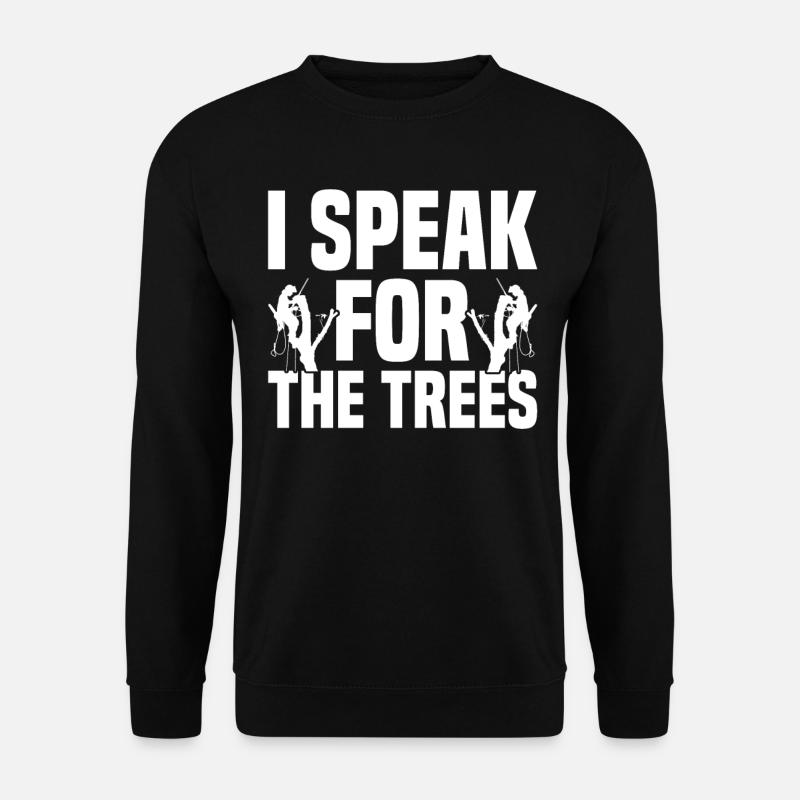 Arborist Baumpfleger Baumkletterer Baumklettern - Unisex Pullover - Schwarz