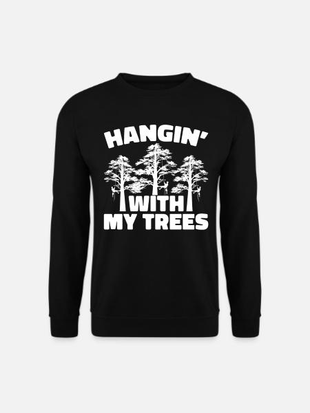 Arborist Baumpfleger Baumkletterer Baumklettern - Unisex Pullover - Schwarz