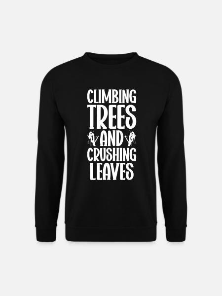 Arborist Baumpfleger Baumkletterer Baumklettern - Unisex Pullover - Schwarz