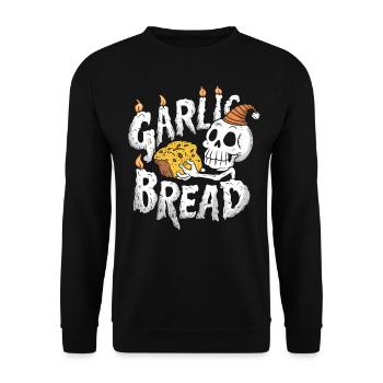 Halloween, Squelette, Effrayant, Effrayant, Horreur, Fête - Sweat-shirt Unisexe - noir - Devant - Alina (178cm) & Michal (187cm)