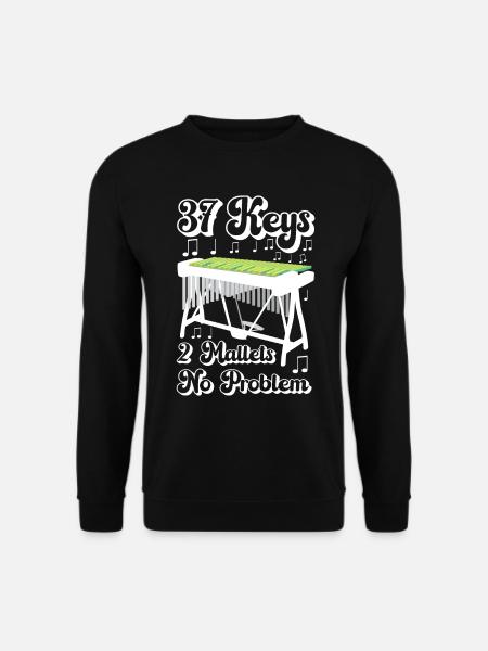 Vibraphon, vibraphoniste - Sweat-shirt Unisexe - noir