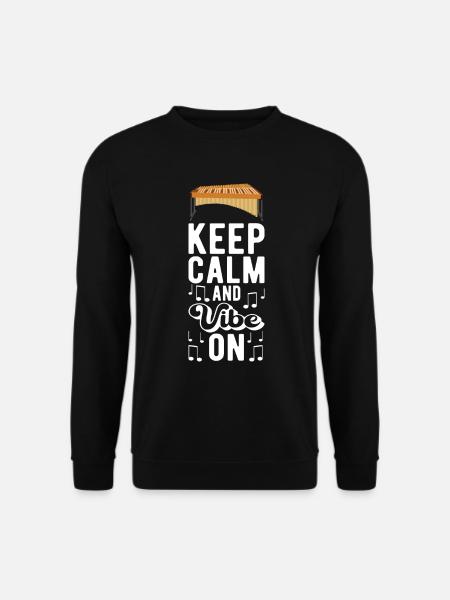 Vibraphon, vibraphonist - Unisex Sweatshirt - black