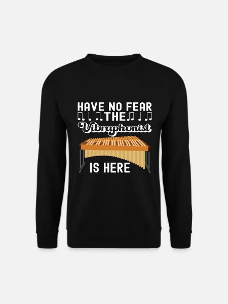 Vibraphon, vibraphonist - Unisex Sweatshirt - black