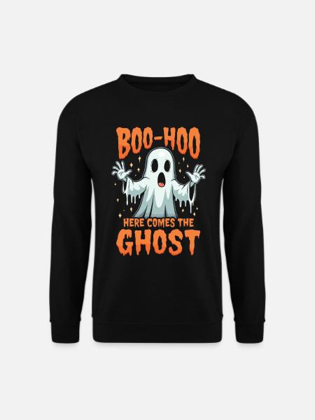 Halloween Ghost Ghost - Unisex Sweatshirt - black