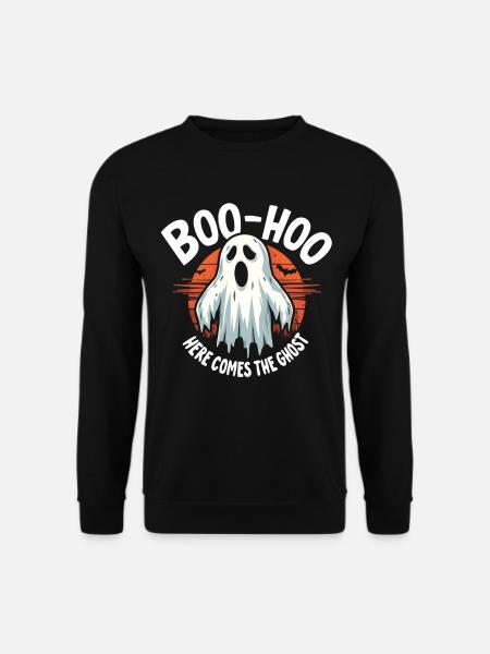 Halloween Ghost Ghost - Unisex Sweatshirt - black