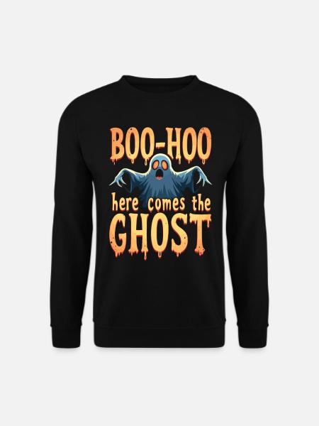 Halloween Ghost Ghost - Unisex Sweatshirt - black