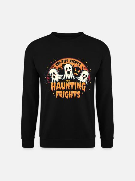 Halloween Ghost Ghost - Unisex Sweatshirt - black