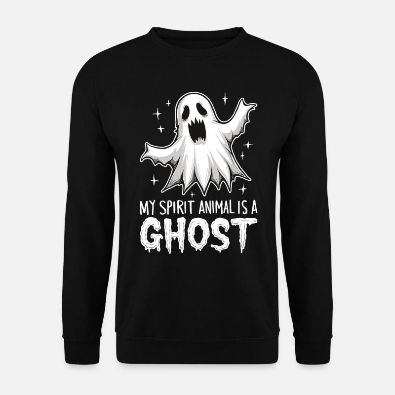 Halloween Ghost Ghost - Unisex Sweatshirt - black