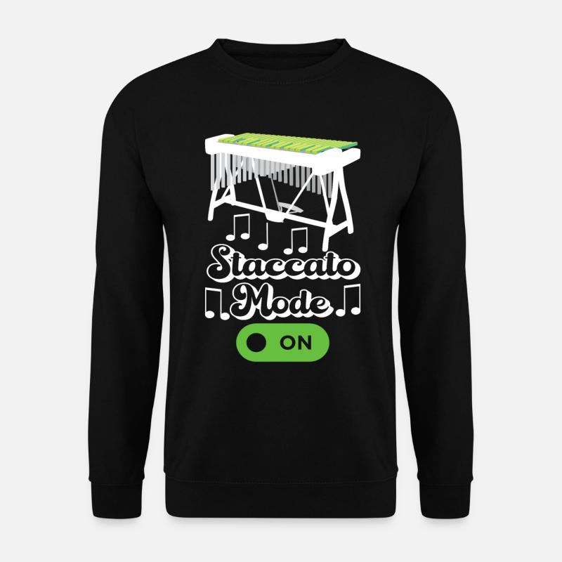 Vibraphon, vibraphonist - Unisex Sweatshirt - black