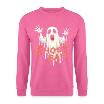 Appât fantôme Halloween Geist Gespenst Geister - Sweat-shirt Unisexe - rose - Devant