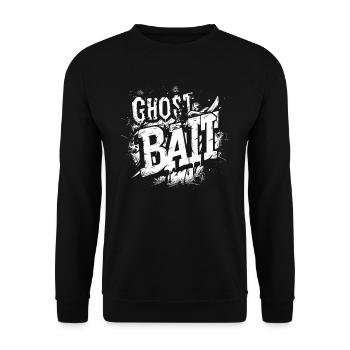 Ghost Bait Haunted Font Ghost Bait | Paranormal - Unisex Sweatshirt - black - Front - Alina (178cm) & Michal (187cm)