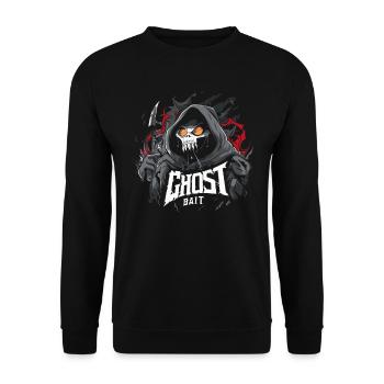 Ghost Bait Ghost Bait Design Paranormal Hunter - Unisex Sweatshirt - black - Front - Alina (178cm) & Michal (187cm)