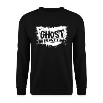 Ghost Bait Ghost Bait Banner Paranormal Design - Unisex Sweatshirt - black - Front - Alina (178cm) & Michal (187cm)