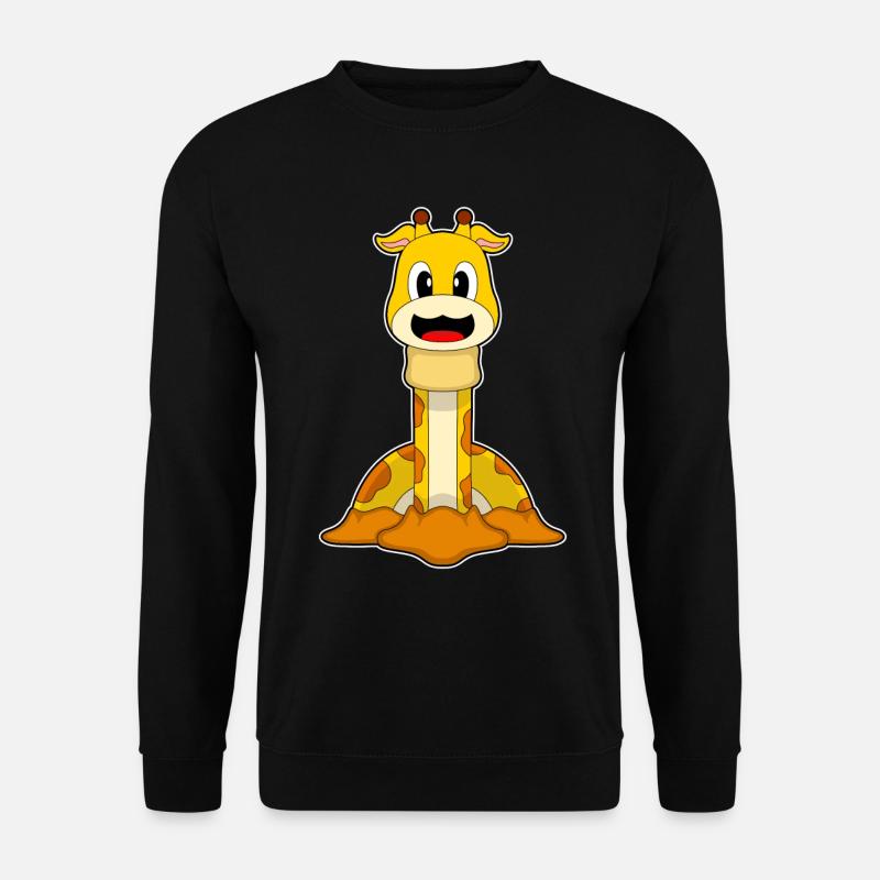 Giraffe Worm - Unisex Sweatshirt - black