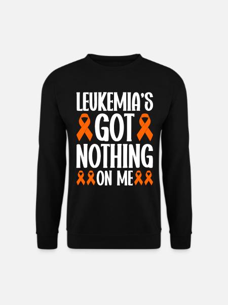 Leukämie Bewusstsein Blutkrebs Bekämpfung - Unisex Pullover - Schwarz