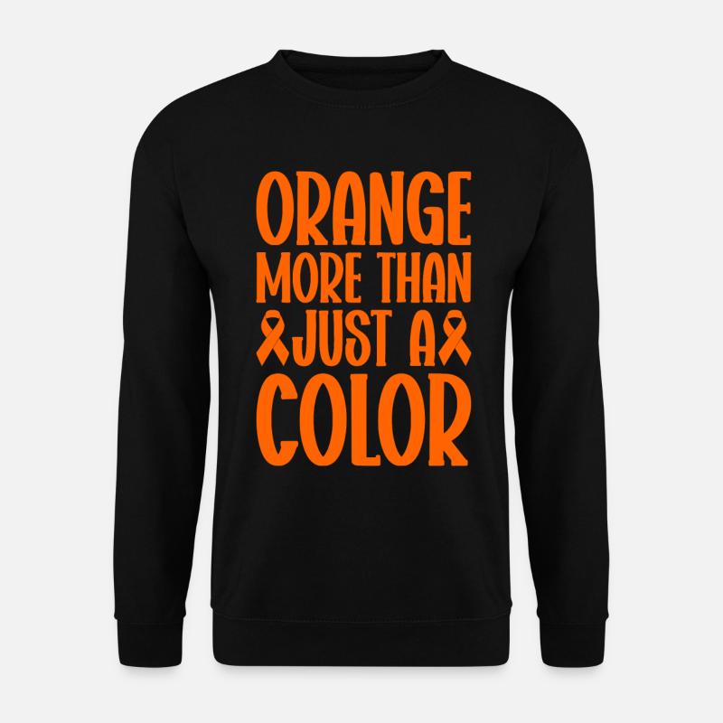 Leukämie Bewusstsein Blutkrebs Bekämpfung - Unisex Pullover - Schwarz